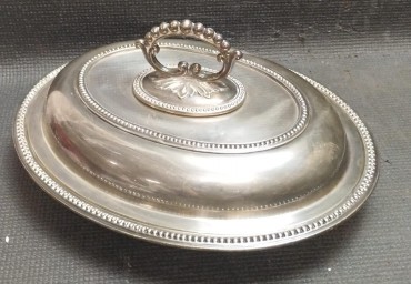Prato coberto oval 
