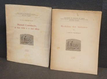 Dois livros sobre estudos de História da Medicina