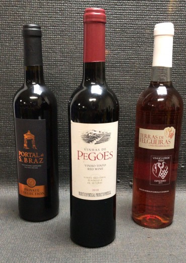 LOTE 3 VINHOS DE MESA 