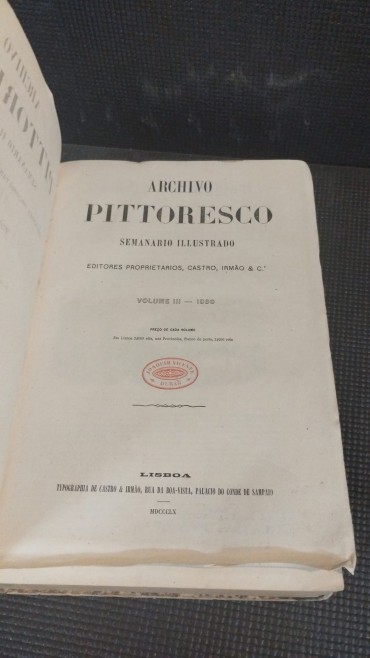 Archivo Pittoresco - Semanário Illustrado - Volume III (1860)