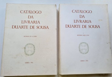 CATALOGO DA LIVRARIA DUARTE DE SOUSA