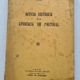 NOTÍCIA HISTÓRICA DA ADVOCACIA EM PORTUGAL 