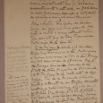 Manuscrito com 4 páginas ( Marquês de Abrantes)	