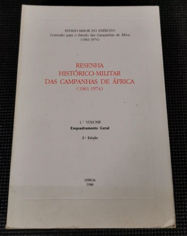 «Resenha Histórico-Militar das Campanhas de África (1961-1974)»