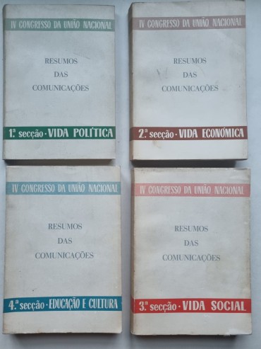 IV CONGRESSO DA UNIÃO NACIONAL