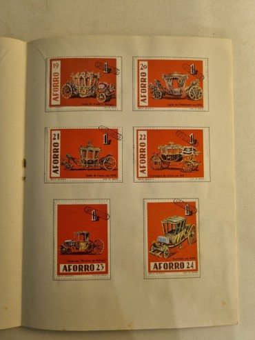 CERTIFICADO DE AFORRO COLECÇÃO DE MEIOS DE TRANSPORTE