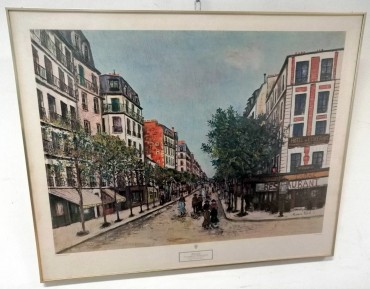 Rue Ordener, Montmartre - Maurice Utrillo (1883-1955))
