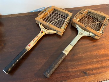 Duas raquetes ténis WILSON e SLAZENGER