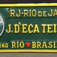 Placa Rio de Janeiro - Brasil 1995