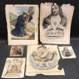 Lote de gravuras religiosas 
