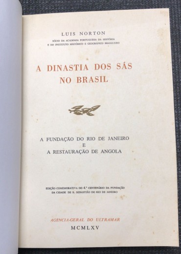 «A Dinastia dos Sás no Brasil»