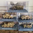 Modelos de cinco carros militares escala 1/72 Nazis
