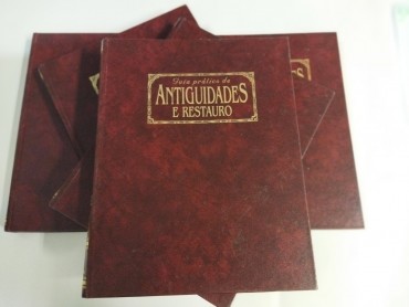 GUIA PRÁTICO DE ANTIGUIDADES E RESTAURO - 5 VOLUMES
