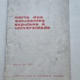 CARTA DOS ESTUDANTES EXPULSOS À UNIVERSIDADE