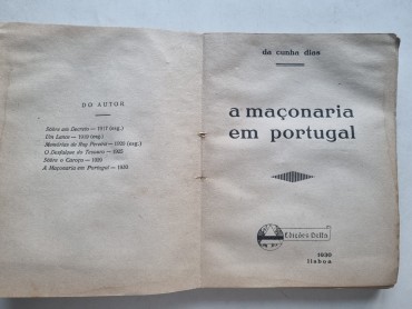 A MAÇONARIA EM PORTUGAL
