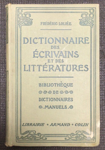 «Dictionnaire des Écrivains et des Littératures» 