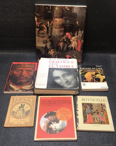 «Lote 7 Livros sobre Arte» 