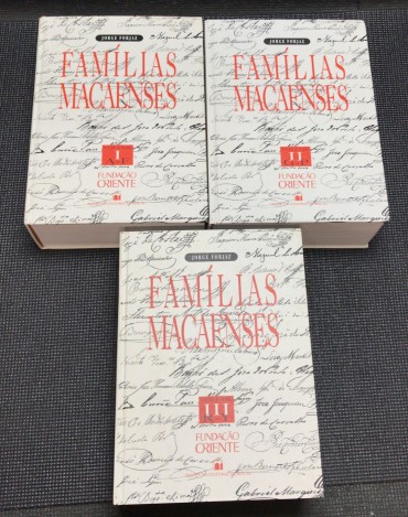 «Famílias Macaenses 3 Volumes»