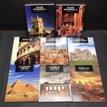 «Lote 8 Livros sobre História»