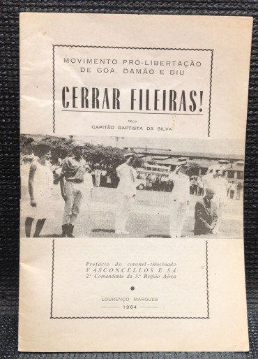 «Movimento Pró-Libertação de Goa, Damão e Diu - Cerrar Fileiras!»