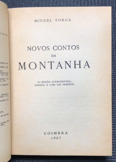 «Novos Contos da Montanha» 