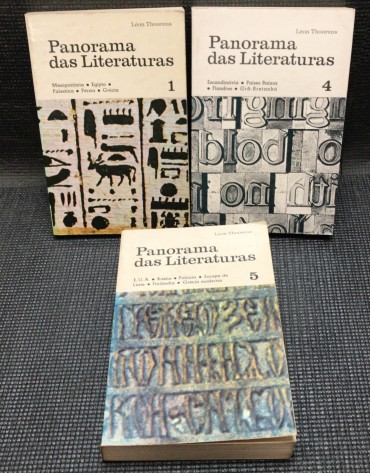 «Panoramas das Literaturas 1, 4 e 5»