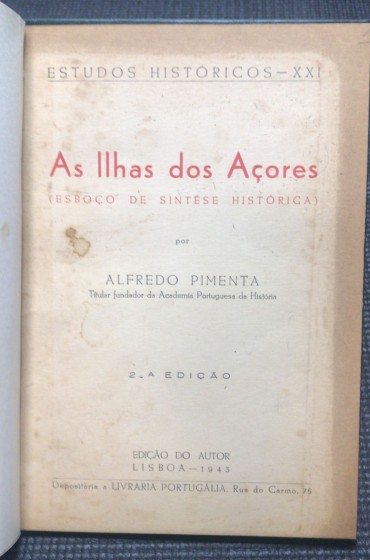 «As Ilhas dos Açores»