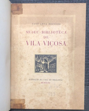 «Museu Biblioteca de Vila Viçosa» 