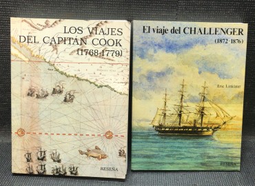 «Los Viajes del Capitán Cook (1768-1779) / El Viaje del Challenger (1872-1876)»»