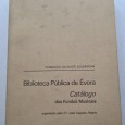 BIBILIOTECA PÚBLICA DE ÉVORA CATÁLOGO DOS FUNDOS MUSICAIS 