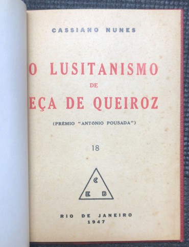«O Lusitanismo de Eça de Queiroz»
