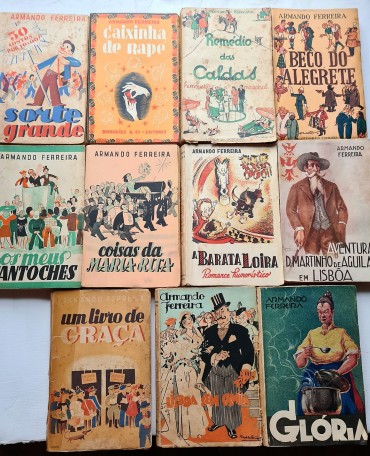 11 LIVROS ARMANDO FERREIRA