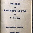 «Origens do Bairro-Alto de Lisboa»