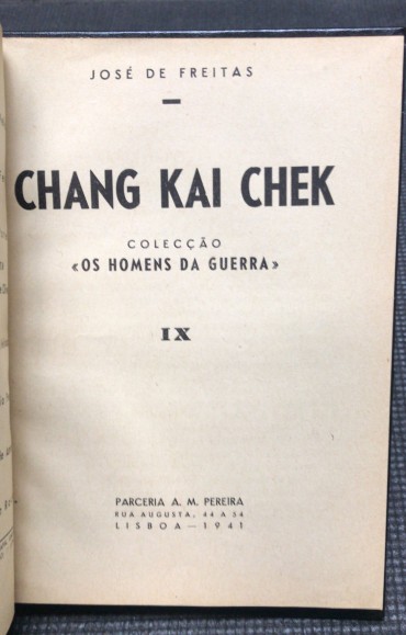 «Chang Kai Chek»