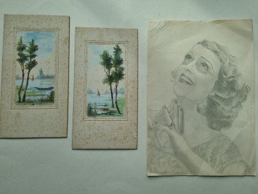AGUARELAS E DESENHO