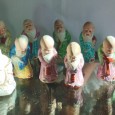 Lote de figuras orientais 