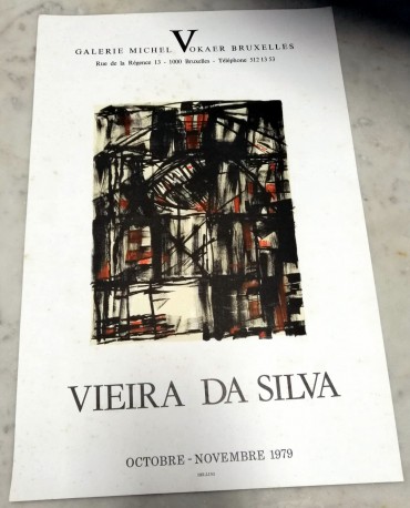 Poster de Exposição - VIEIRA DA SILVA (1908-1992)