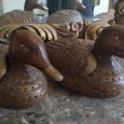 Par de caixas «pato»