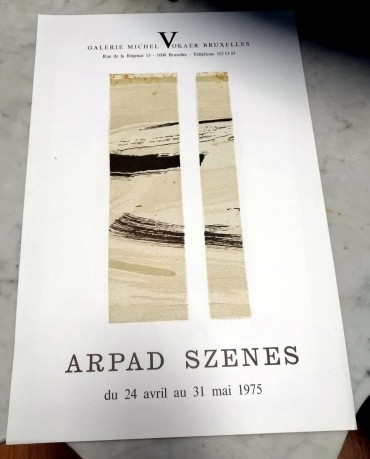 Poster de Exposição - ARPAD SZENES (1897-1985) 