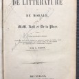«Leçons Françaises de Littérature et de Morale - 1851»»