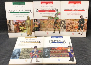«Lote 5 Livros Batalhas De Portugal»