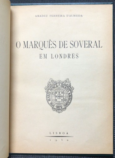 «O Marquês de Soveral em Londres»