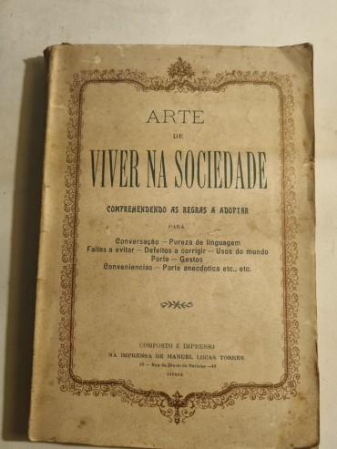 ARTE DE VIVER NA SOCIEDADE