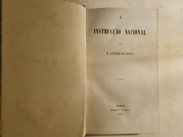 A INSTRUCÇÃO NACIONAL