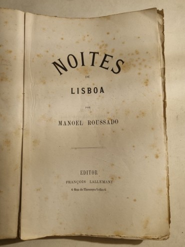 NOITES DE LISBOA