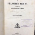 «Lições de Philosophia Chimica»