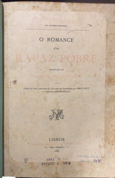 «O Romance D' Um Rapaz Pobre» 