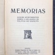 «Memórias - Alguns Apontamentos sobre a Influência da Politica no Exercito»