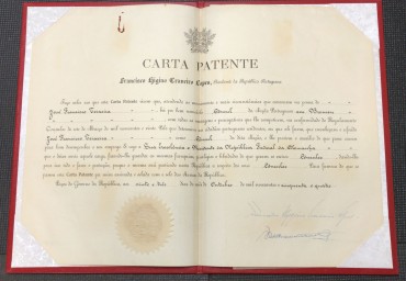 «Carta Patente - Consulado de Portugal em Bremen»