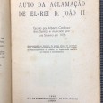 «Auto da Aclamação de El-Rei D. João II»